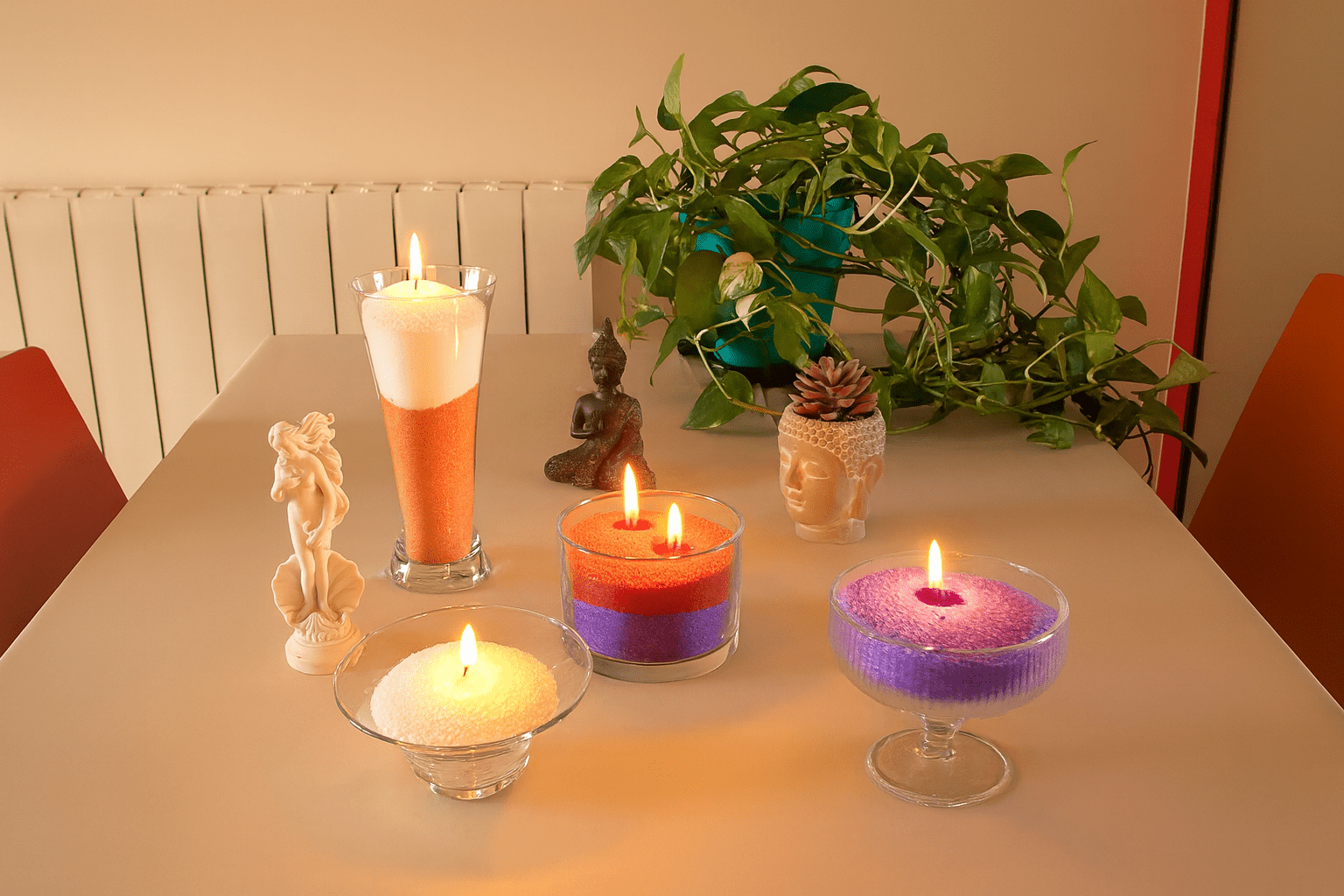Cera de arena: Pack Fresh + Nude - 1kg - (Lavanda + Sin aroma) - Kaoli - The candle revolution