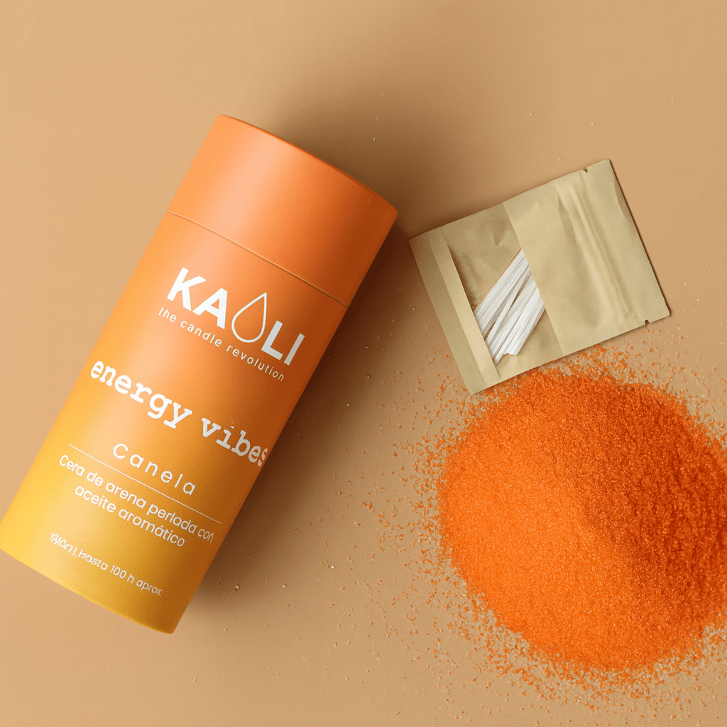 ENERGY VIBES - 500 gr - Canela - Kaoli - The candle revolution