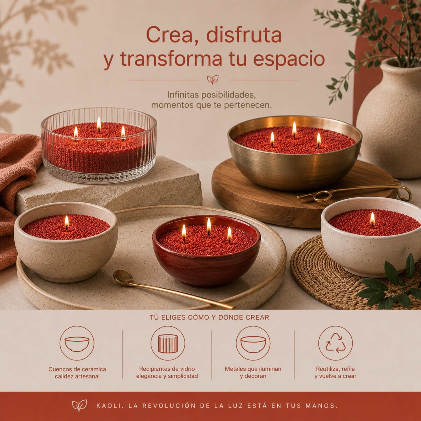 Hot Vibes 500g - Kaoli - The candle revolution