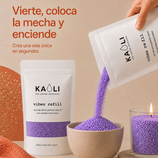 Kaoli Refill Lavanda 500 g - Kaoli - The candle revolution