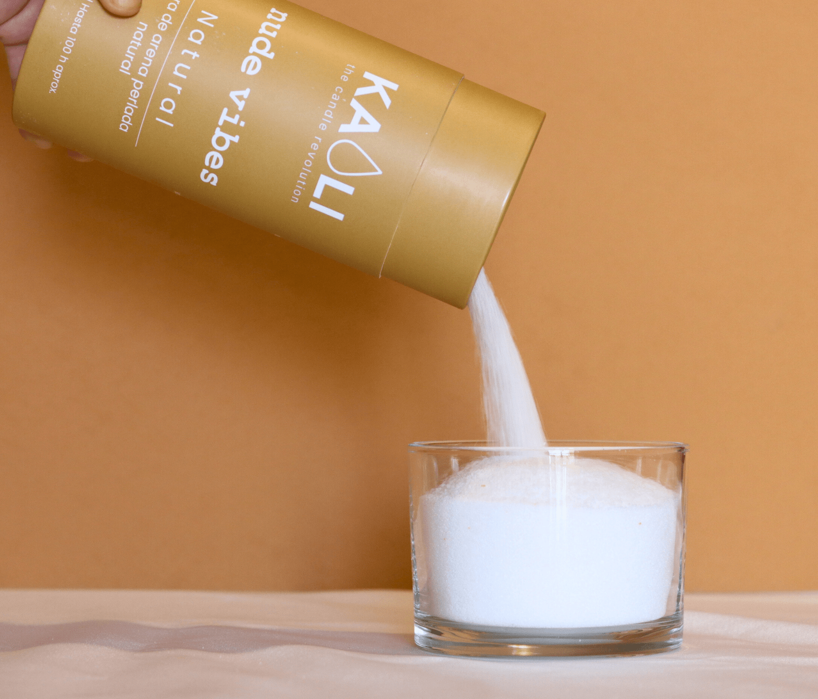 NUDE VIBES - 500gr - Sin aromas, con actitud - Kaoli - The candle revolution