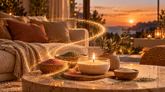 Transforma tu hogar con la magia de las velas de arena