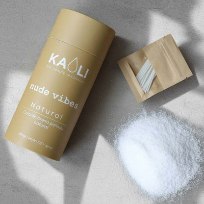 Cera de arena natural, 500g (Sin aromas) - Kaoli - The candle revolution