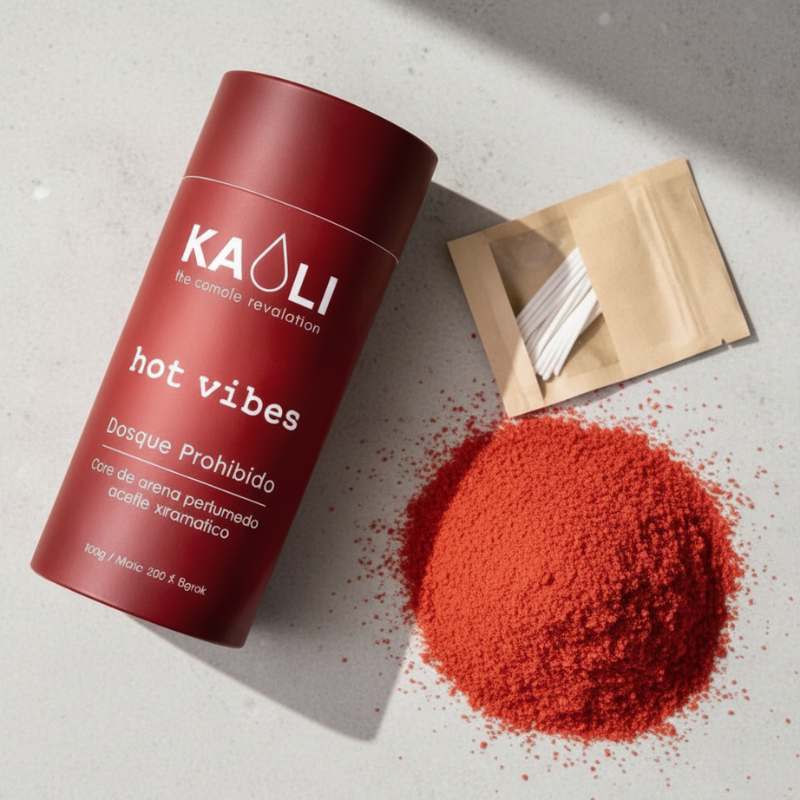 Cera de arena natural, 500g (Vainilla y Sándalo) - Kaoli - The candle revolution