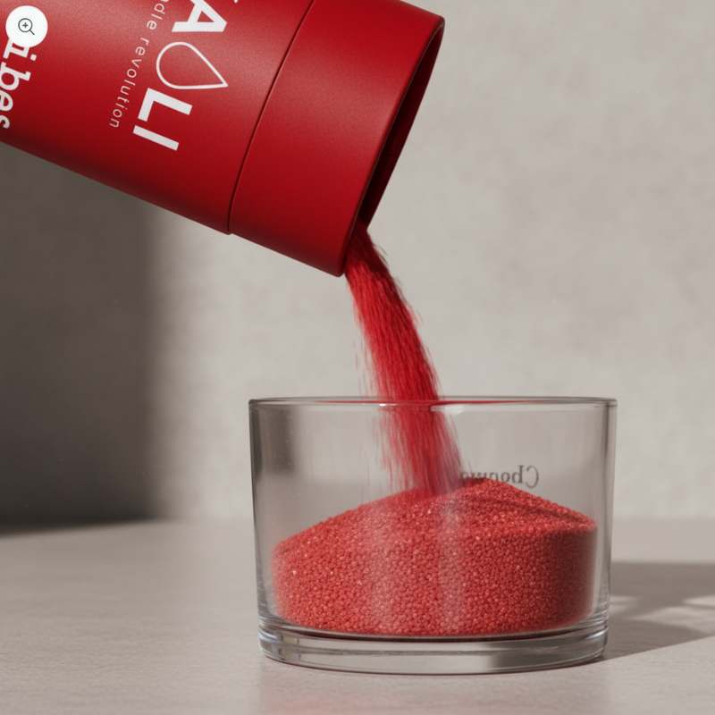 Cera de arena natural, 500g (Vainilla y Sándalo) - Kaoli - The candle revolution