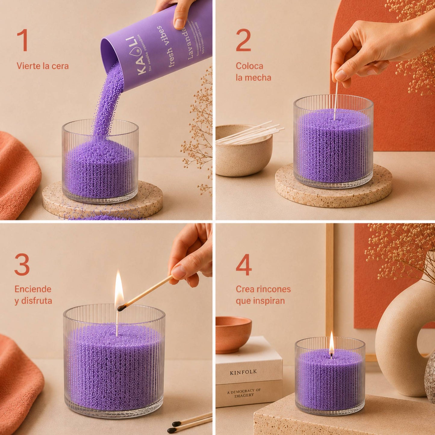 Fresh Vibes 500g - Kaoli - The candle revolution