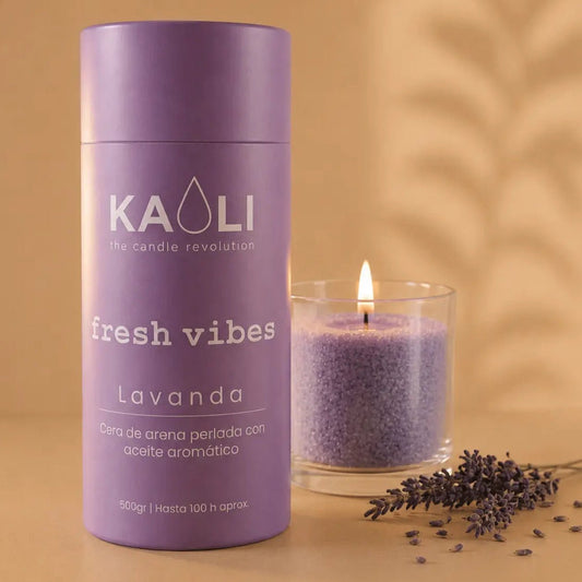 Fresh Vibes - Lavanda (500g) - Kaoli - The candle revolution