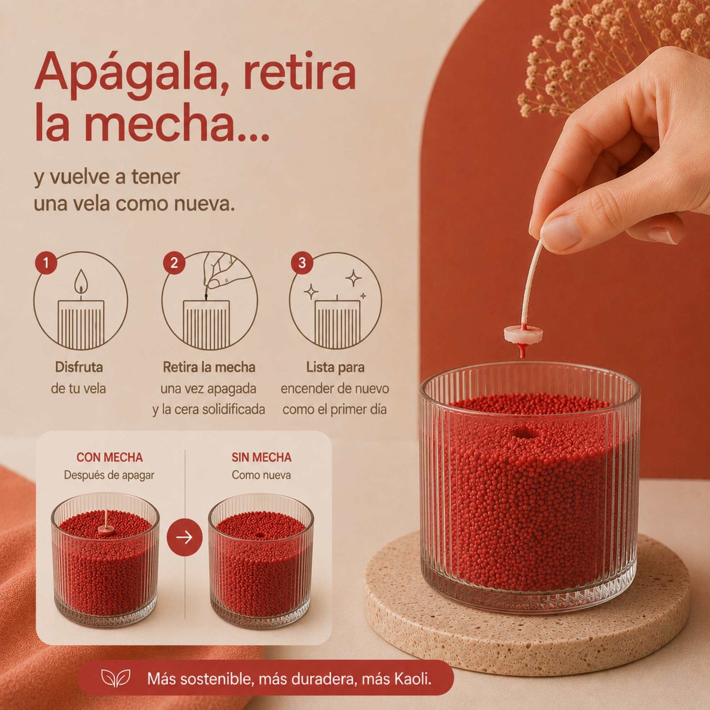 Hot Vibes 500g - Kaoli - The candle revolution
