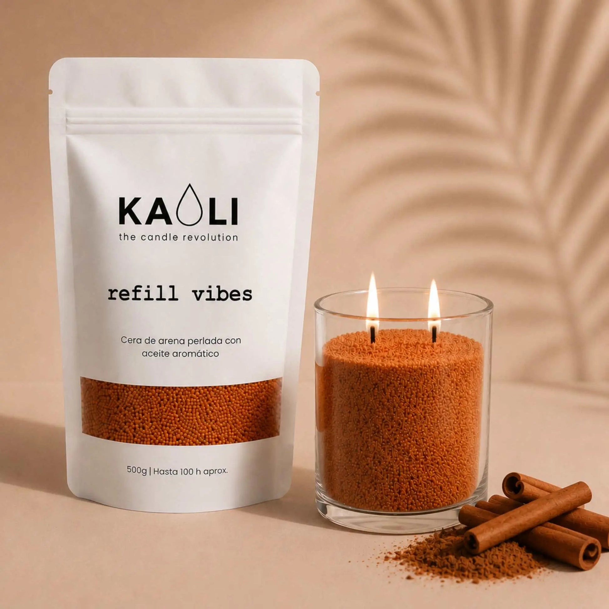 Kaoli Refill Canela 500 g - Kaoli - The candle revolution