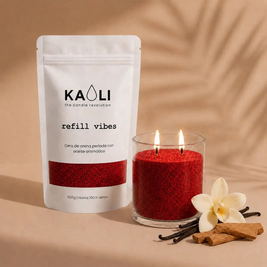 Kaoli Refill Vainilla y Sándalo 500 g - Kaoli - The candle revolution