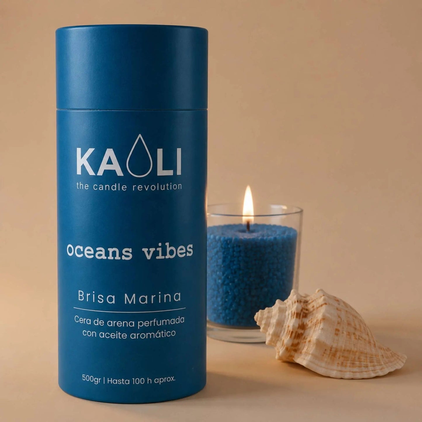 Ocean Vibes - Brisa Marina (500 g) - Kaoli - The candle revolution