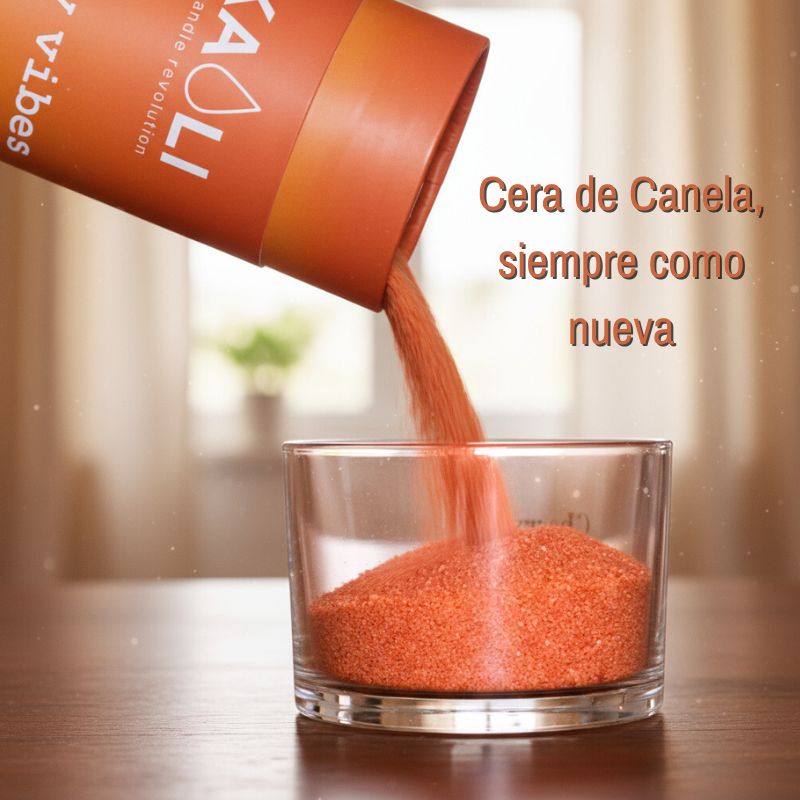 Pack Black Vibes —Cera de arena (Lavanda, Canela y Vainilla sándalo) + 3 Aceites esenciales - Kaoli - The candle revolution