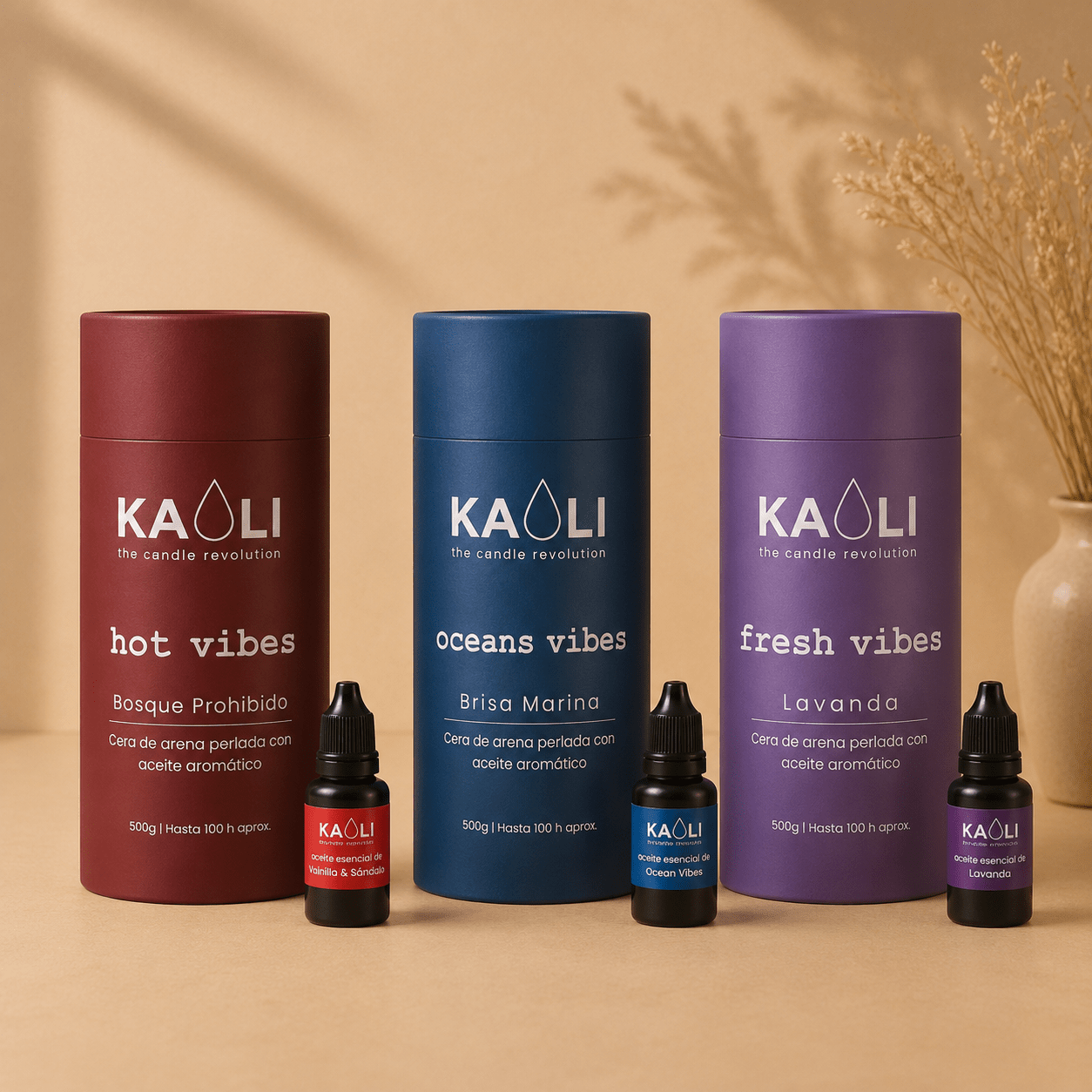Set Gift Vibes - Kaoli - The candle revolution