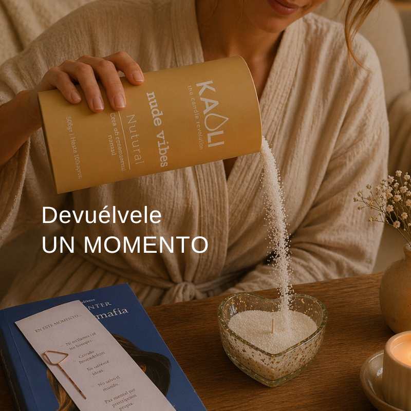 Set "Tu Momento" - Regalo día de la Madre Elige su aceite esencial preferido - Kaoli - The candle revolution